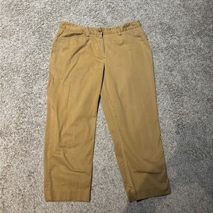 *Quirky Yellow Lands' End Women’s Pants - Spring, Summer, 1970’s, Unique, Quirky